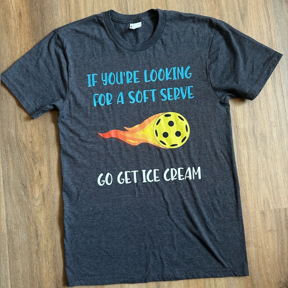 Graphic Tee with Fun Ice Cream Design